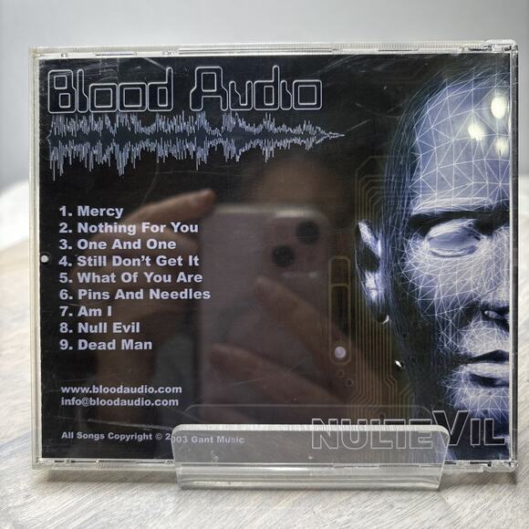 Blood Audio – Nulevil (CD) Industrial Experimental Electronic Rare Underground A - Picture 2 of 5
